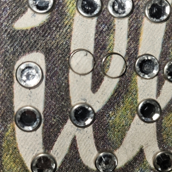 DENIM Vintage Hand painted Jacket - Picture 9 of 14